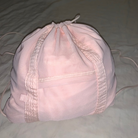 Lulu Lemon Light Pink Quarter Zip Pullover - Picture 4 of 5